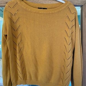 Mustard LuLus Sweater